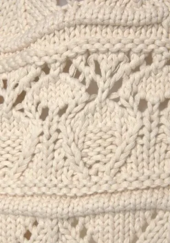 Ajourstrickjacke