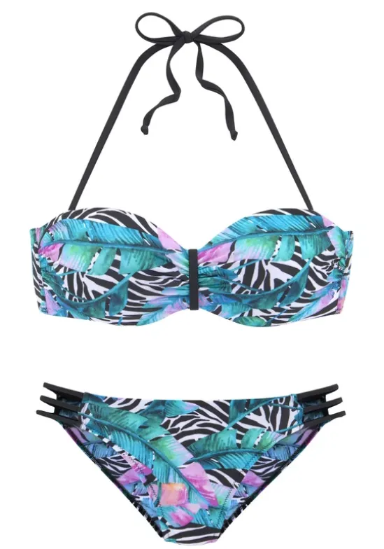 Bugel-Bandeau-Bikini"Piuma"