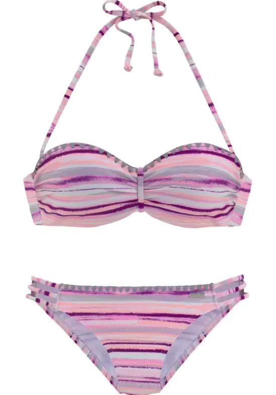 Bugel-Bandeau-Bikini"Violet"