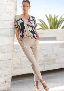 Druckbluse
