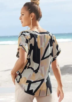 Druckbluse