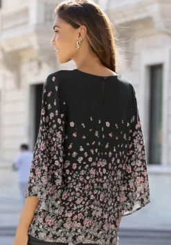 Druckbluse