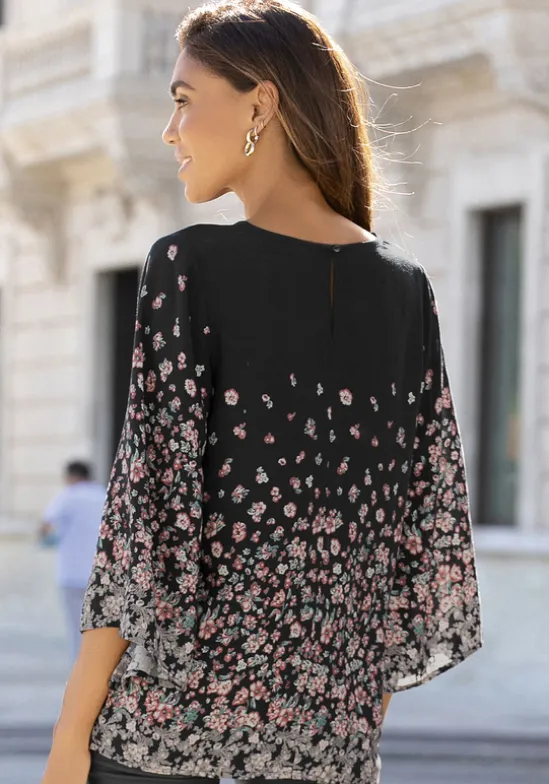 Druckbluse