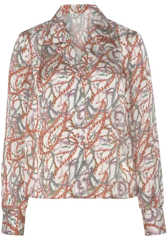 Druckbluse