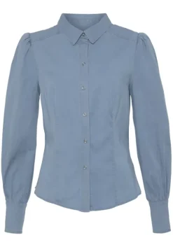 Jeansbluse