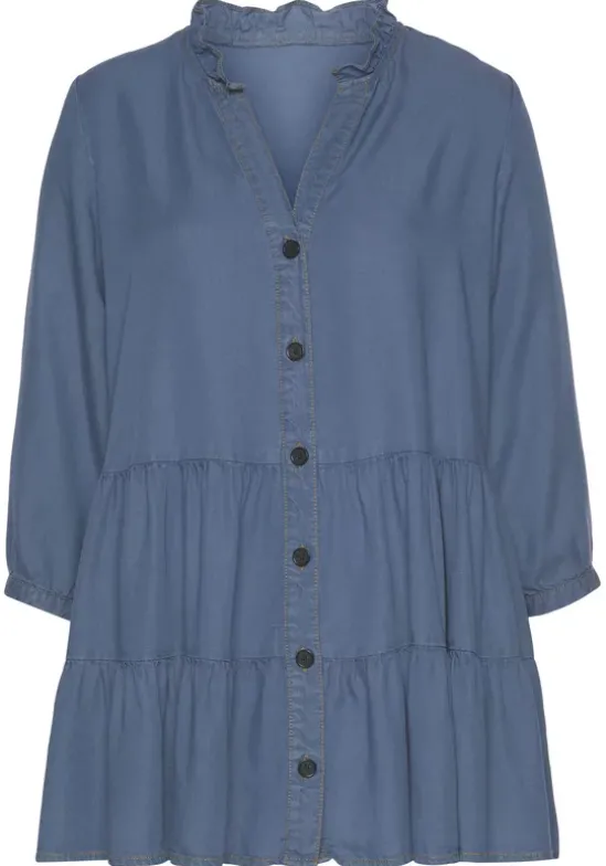 Jeansbluse