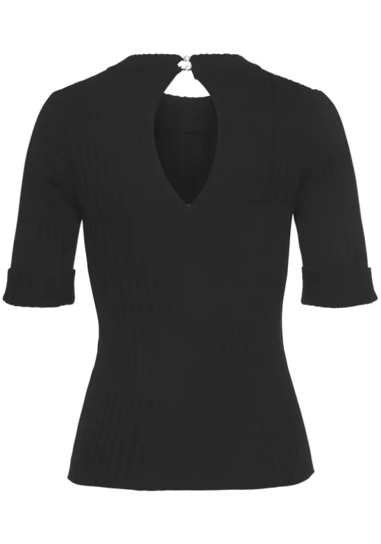Kurzarmpullover