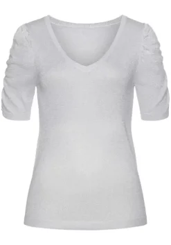 Kurzarmpullover