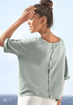 Kurzarmpullover