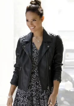 Lederimitatjacke