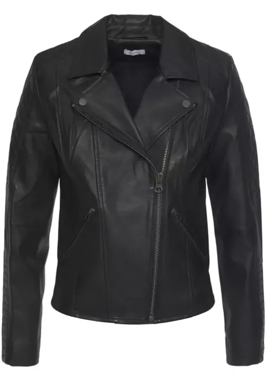 Lederimitatjacke