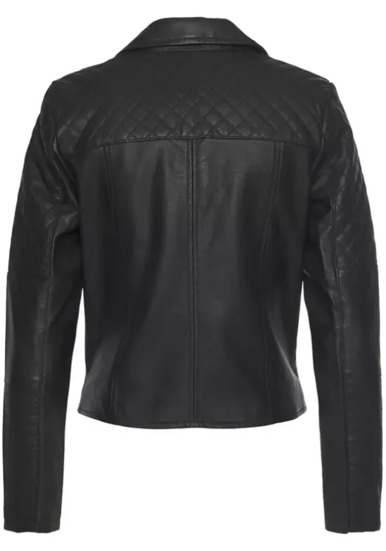 Lederimitatjacke