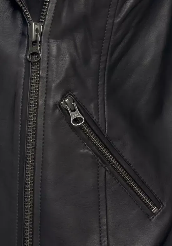 Lederimitatjacke