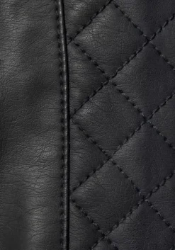 Lederimitatjacke