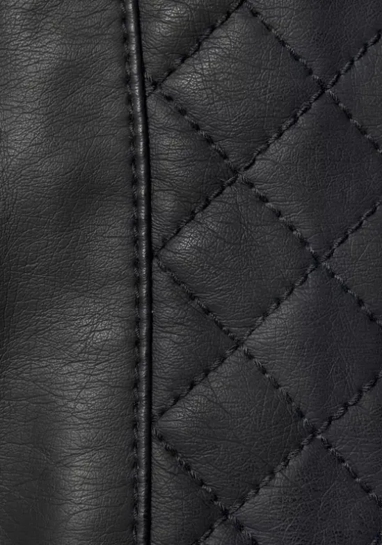 Lederimitatjacke