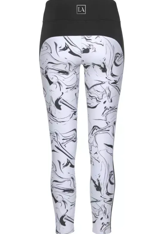 Leggings"White Marble"