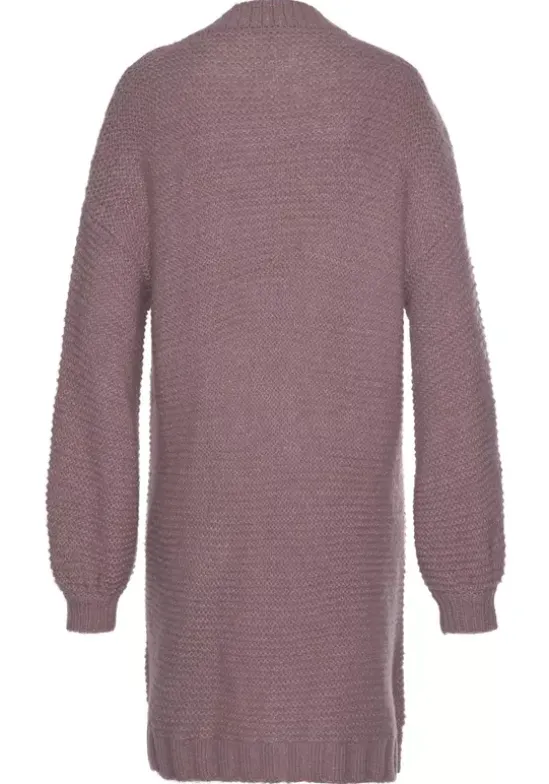 Longstrickjacke