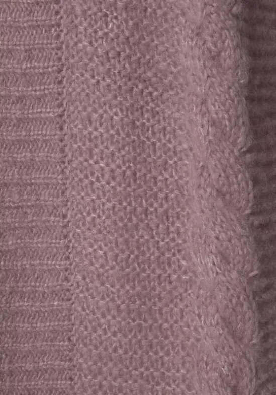 Longstrickjacke