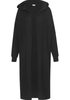 Longstrickjacke