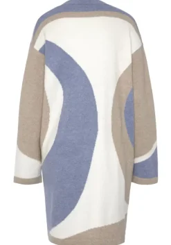 Longstrickjacke