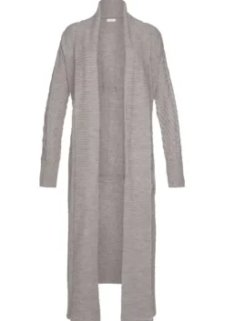 Longstrickjacke