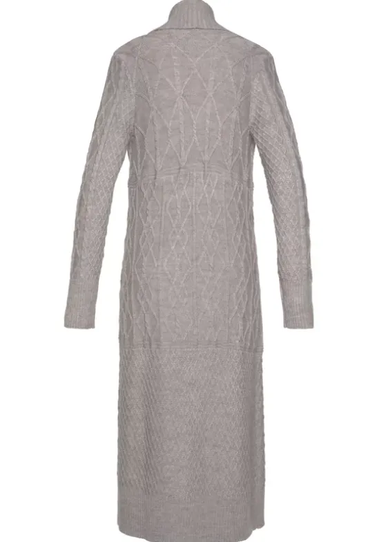 Longstrickjacke