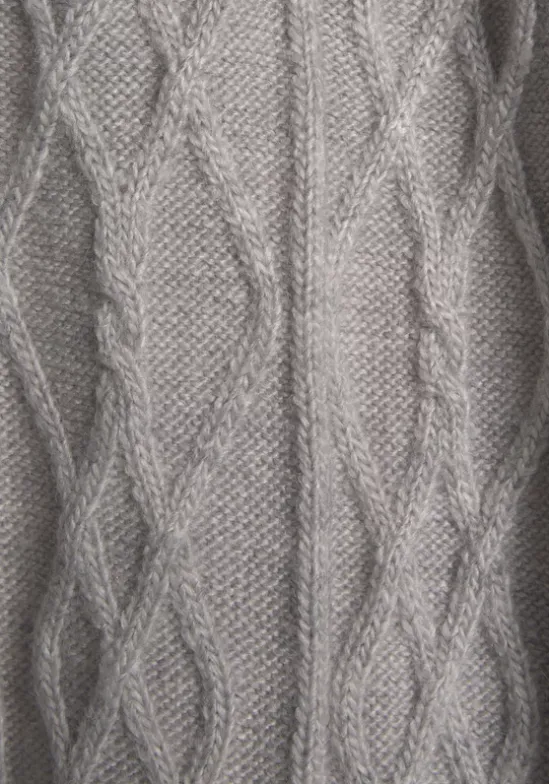 Longstrickjacke