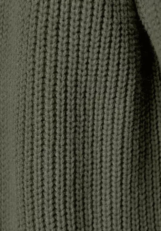 Longstrickjacke