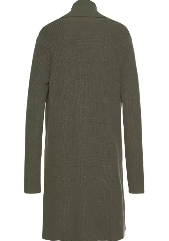 Longstrickjacke