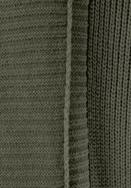 Longstrickjacke