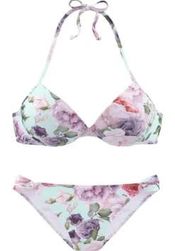 Push-Up-Bikini"Rose"