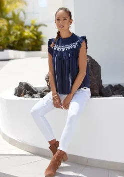 Ruschenbluse