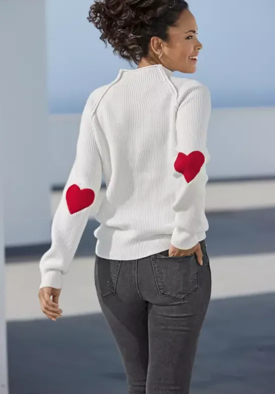 Stehkragenpullover