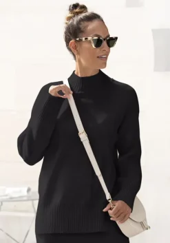 Stehkragenpullover