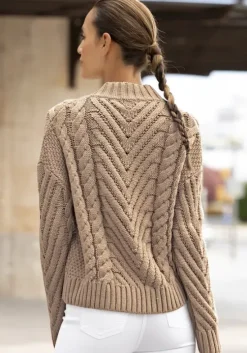 Stehkragenpullover