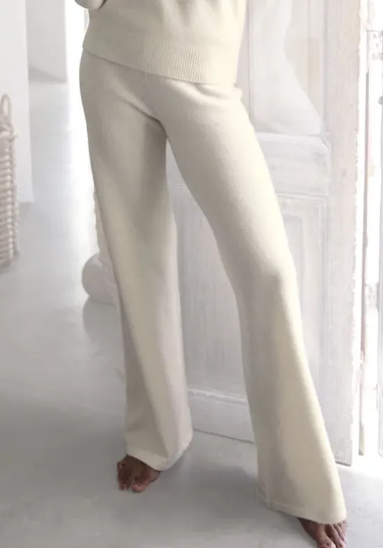 Strickhose"-Loungehose"
