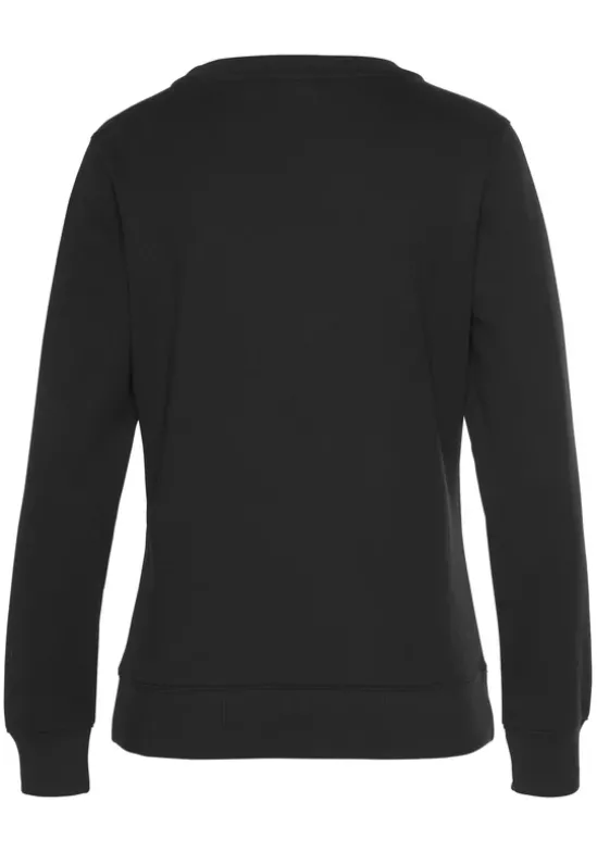 Sweatshirt"Mit Logostickerei"