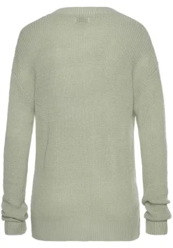 V-Ausschnitt-Pullover