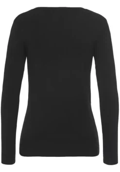 V-Ausschnitt-Pullover