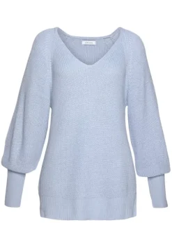 V-Ausschnitt-Pullover