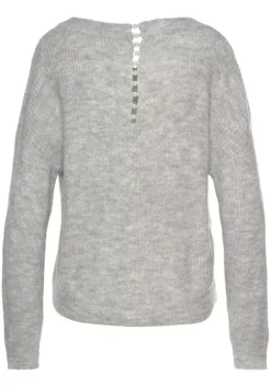V-Ausschnitt-Pullover