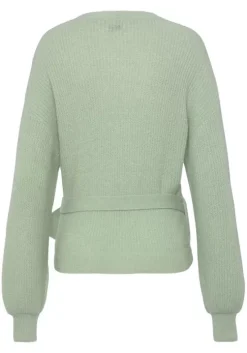 Wickelstrickjacke