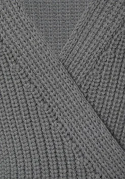Wickelstrickjacke