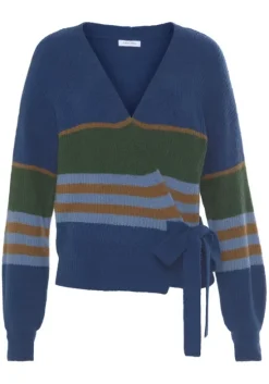 Wickelstrickjacke