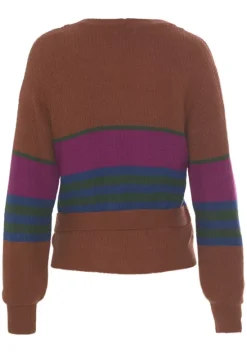 Wickelstrickjacke